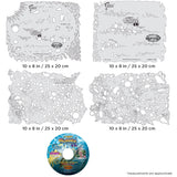 Artool Bubble FX Set Freehand Airbrush Template by Dennis Mathewson