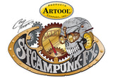 Artool Steampunk FX Gear Drives Freehand Airbrush Template by Craig Fraser