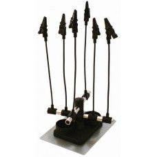Airbrush Holder With 6 Clips - airbrushwarehouse