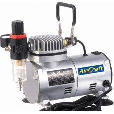 Airbrush Compressor 1cyl - Regulator - Filter - airbrushwarehouse